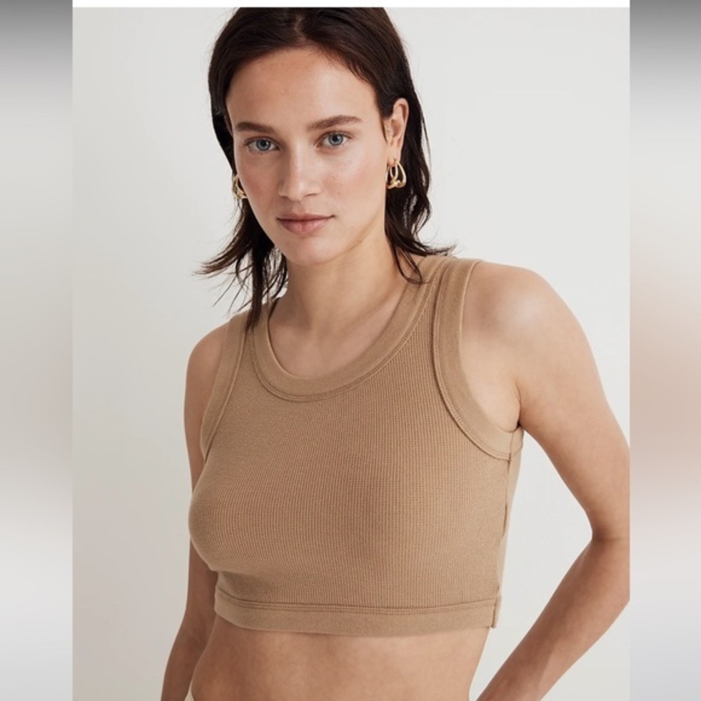 Madewell Crewneck Crop Tank